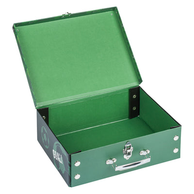 Skládací školní kufřík Fotbal s kováním