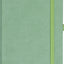 Notes Zelený, tečkovaný, 13 × 21 cm