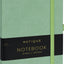 Notes Zelený, tečkovaný, 13 × 21 cm