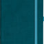 Notes Tyrkysový, tečkovaný, 13 × 21 cm