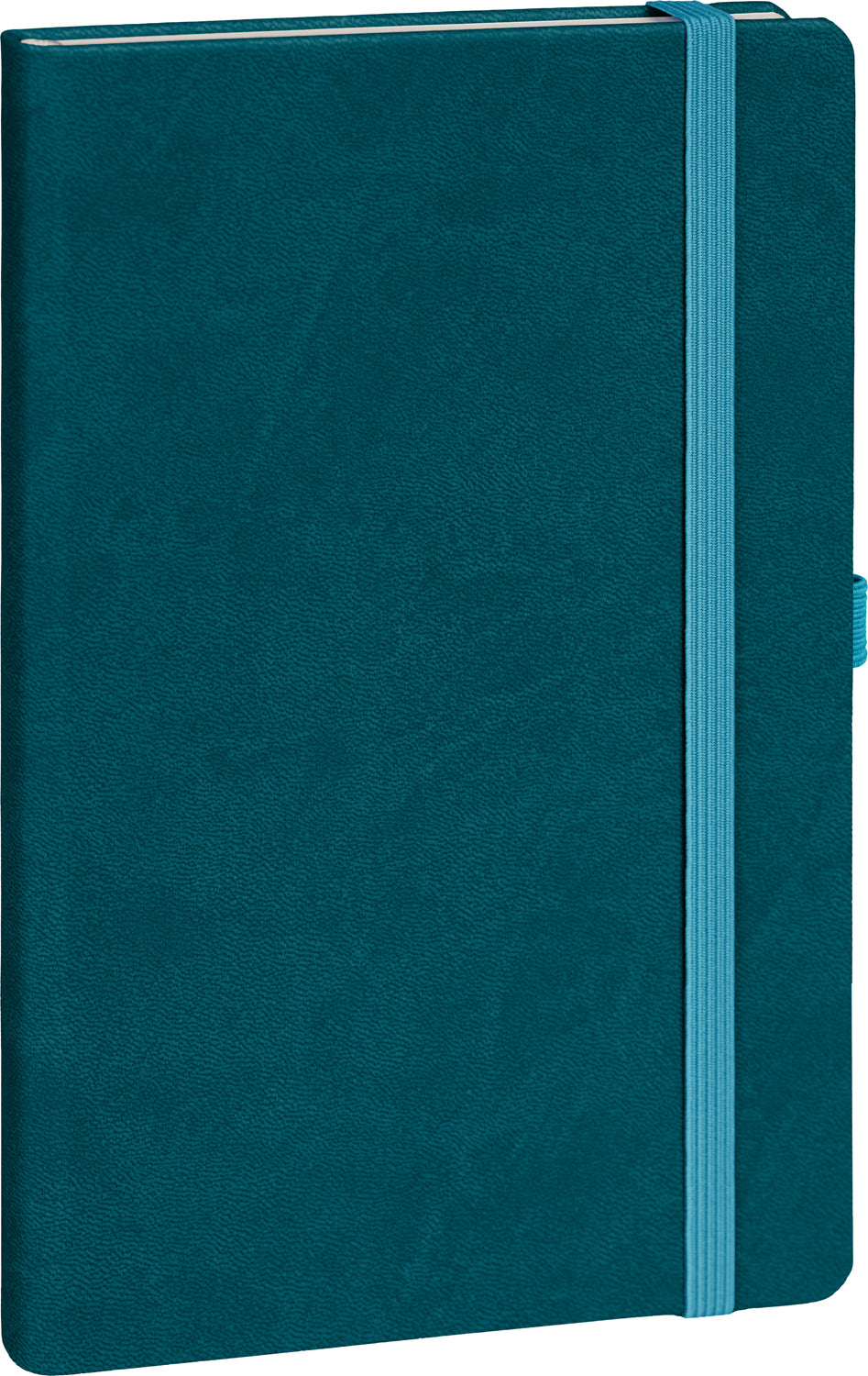 Notes Tyrkysový, tečkovaný, 13 × 21 cm
