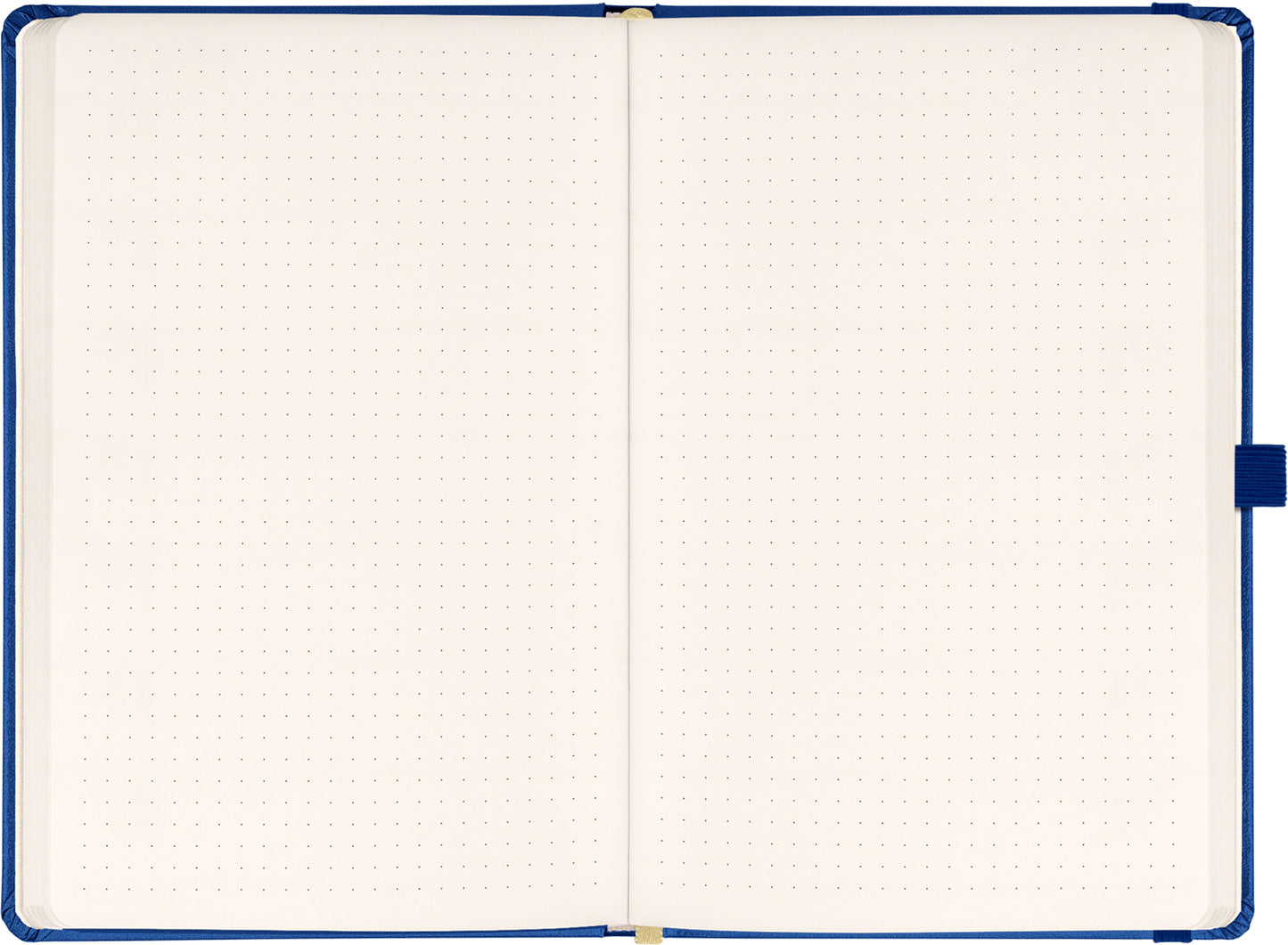 Notes Tmavě modrý, tečkovaný, 13 × 21 cm
