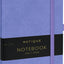 Notes Lila, linkovaný, 13 × 21 cm