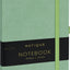Notes Zelený, linkovaný, 13 × 21 cm