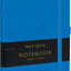 Notes Modrý, linkovaný, 13 × 21 cm