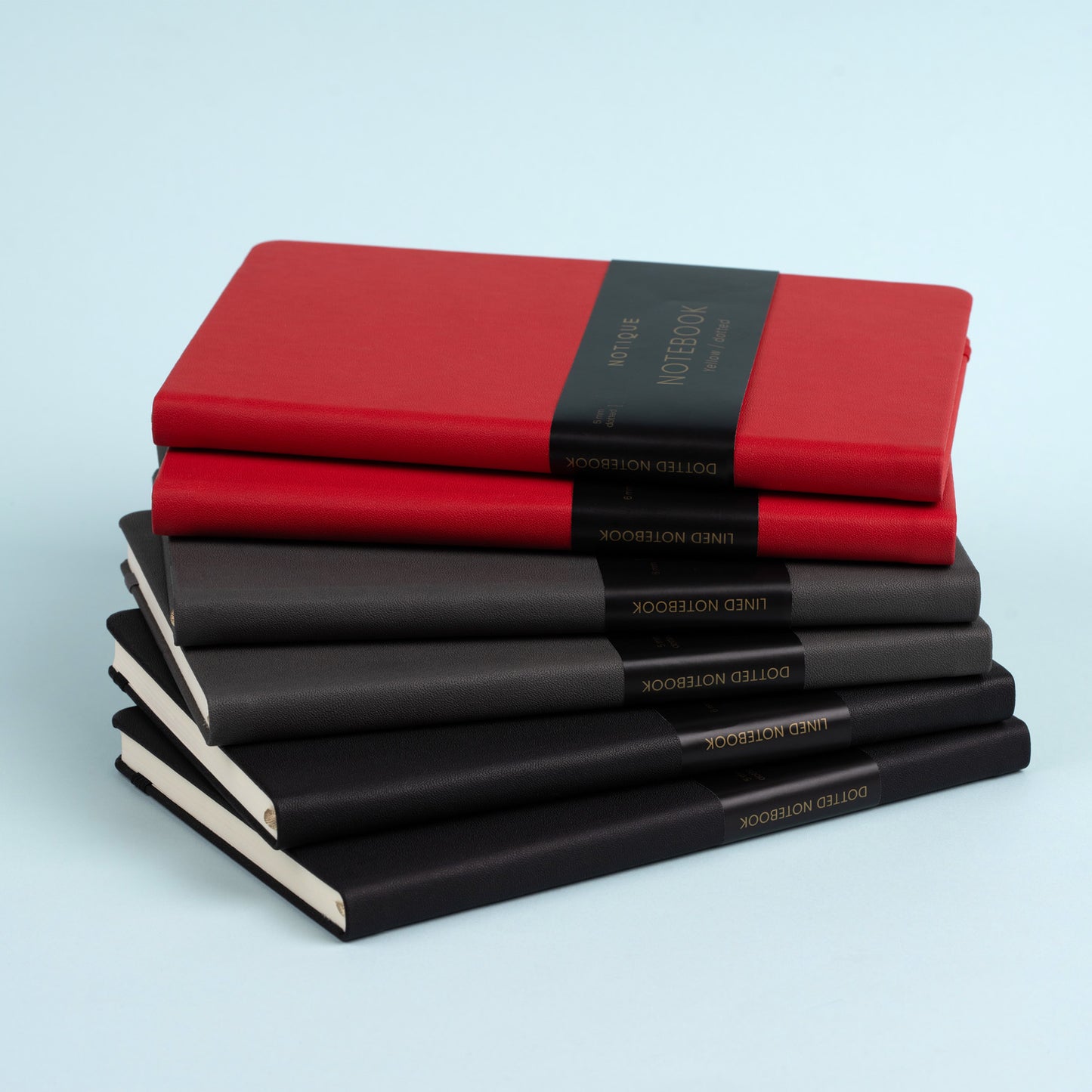 Notes Šedý, linkovaný, 13 × 21 cm