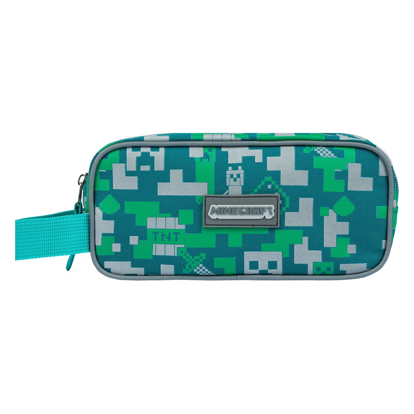 MINECRAFT penál Silver Creeper