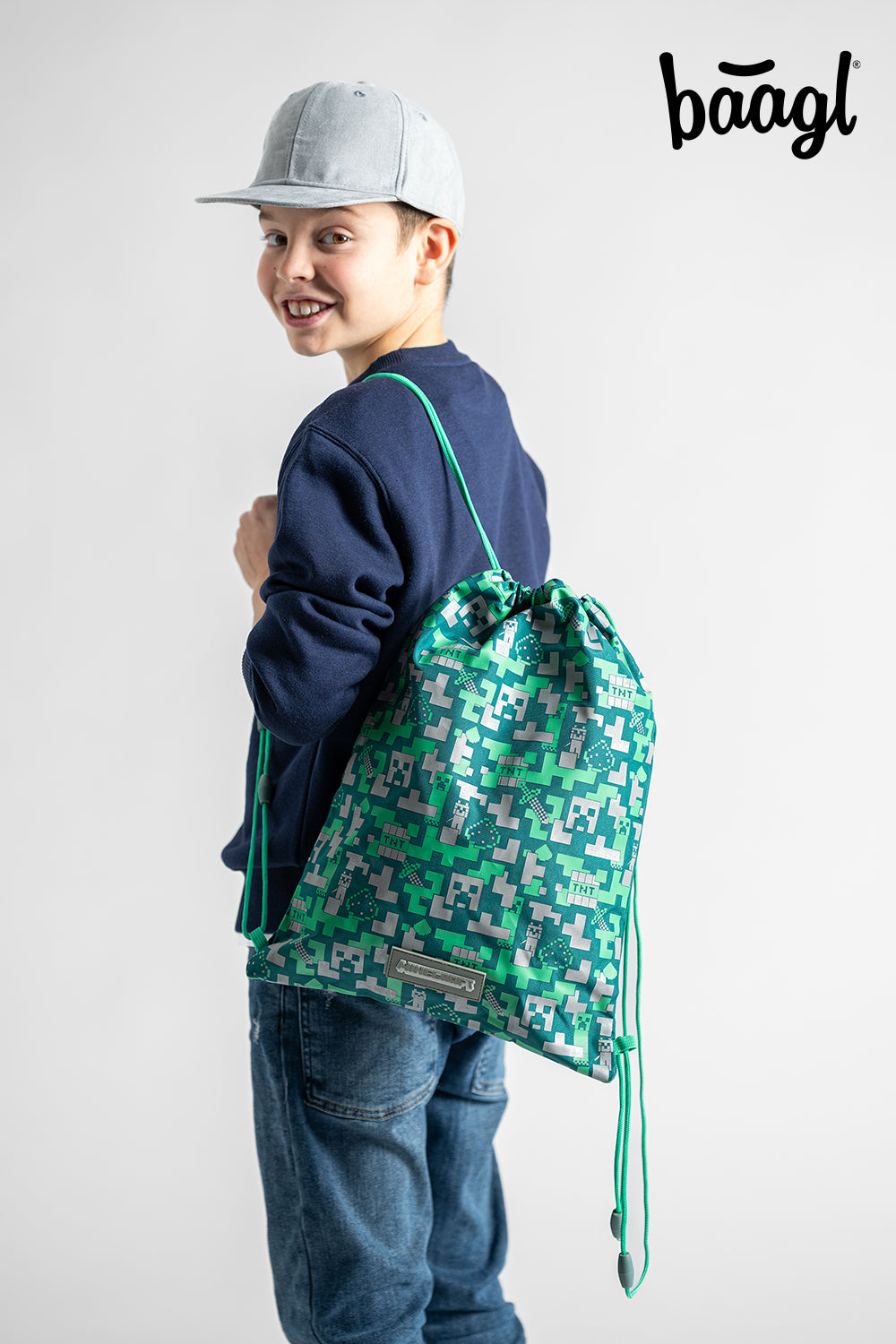 MINECRAFT Sáček Silver Creeper