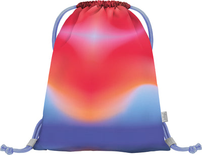 Sáček s kapsou Duha červený