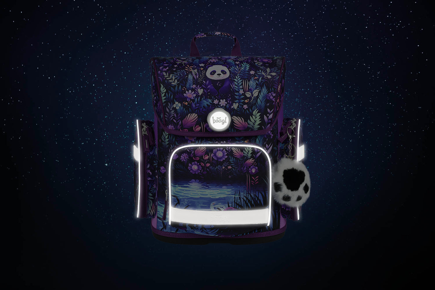 Školní aktovka Ergo Jungle Panda