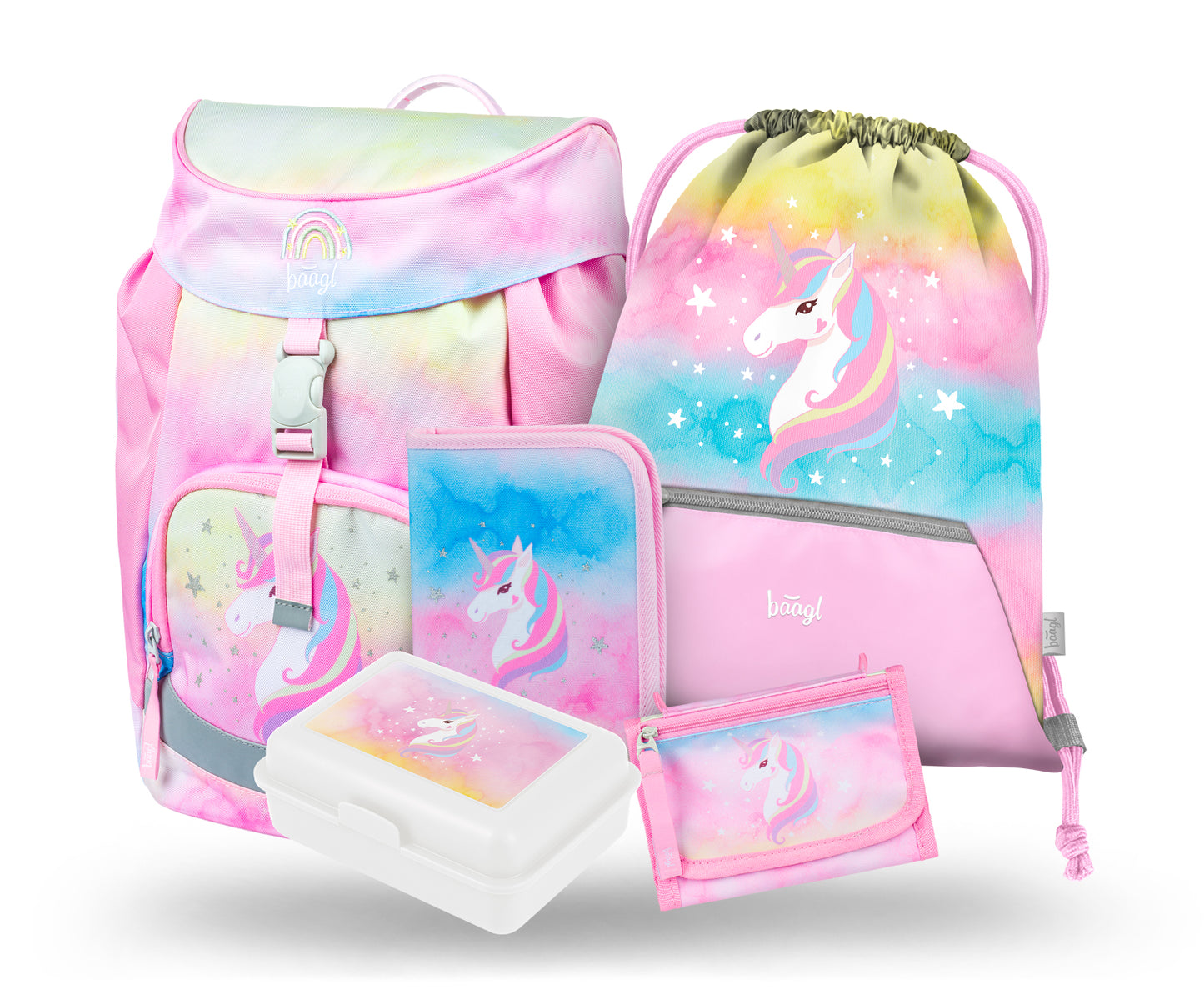 Školní set Airy Rainbow Unicorn II