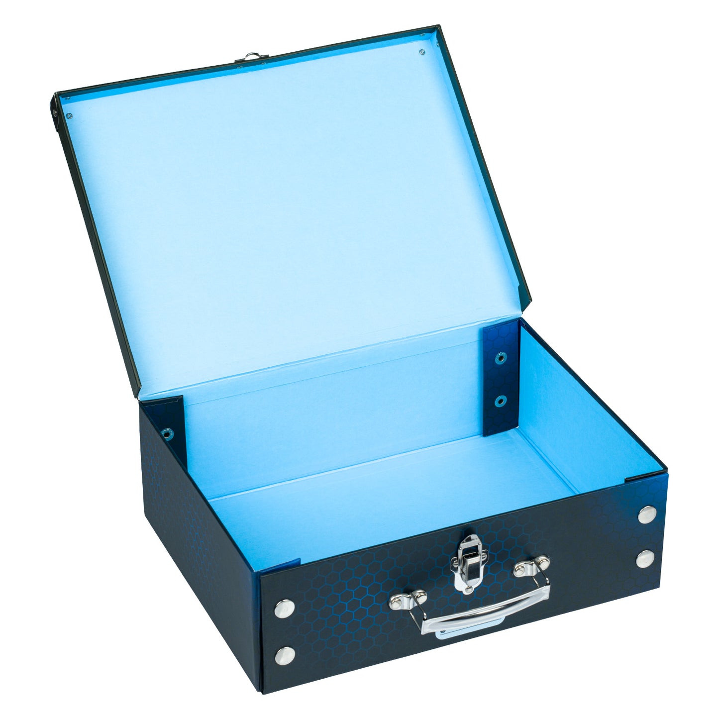 Skládací školní kufřík Motorka s kováním