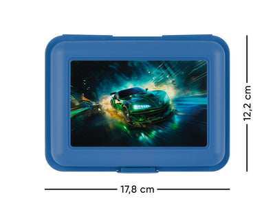 Box na svačinu Závodní auto