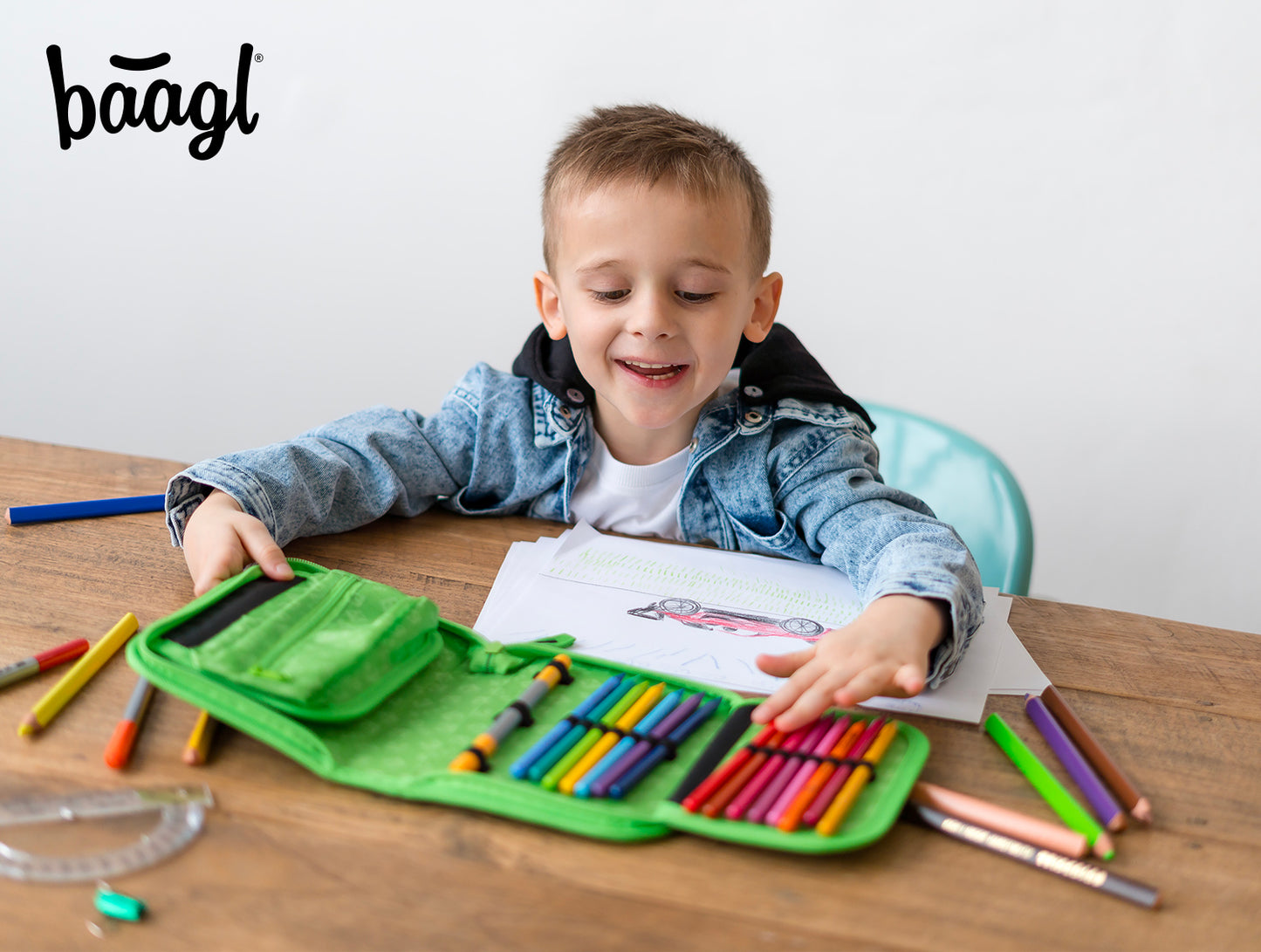 Školní penál jednopatrový Minecraft