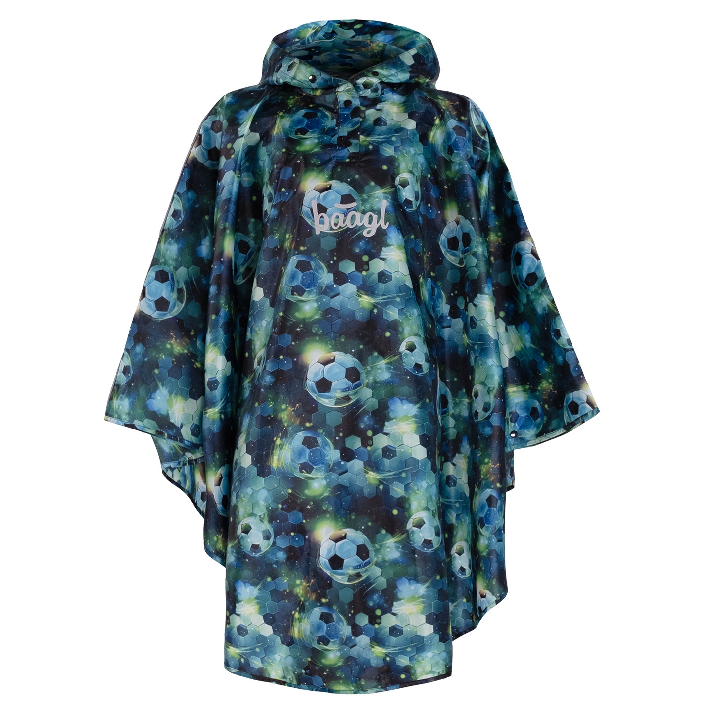 Outdoor pláštěnka pončo Fotbal vel. S (110 -130 cm)