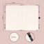 Notes Sakura, linkovaný, 13 × 21 cm