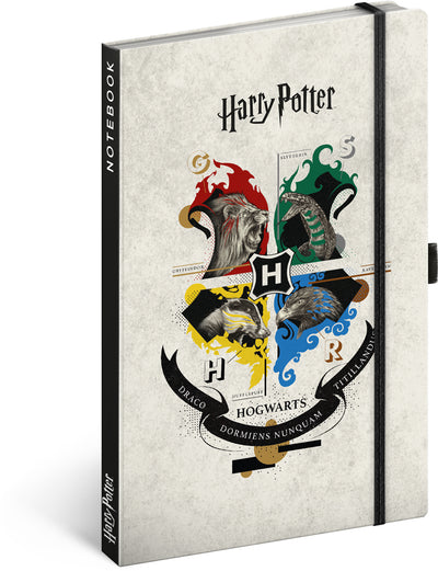 Notes Harry Potter, linkovaný, 13 × 21 cm