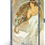 Notes Alfons Mucha – Hudba, linkovaný, 13 × 21 cm
