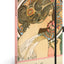 Notes Alfons Mucha – Petrklíč, tečkovaný, 13 × 21 cm