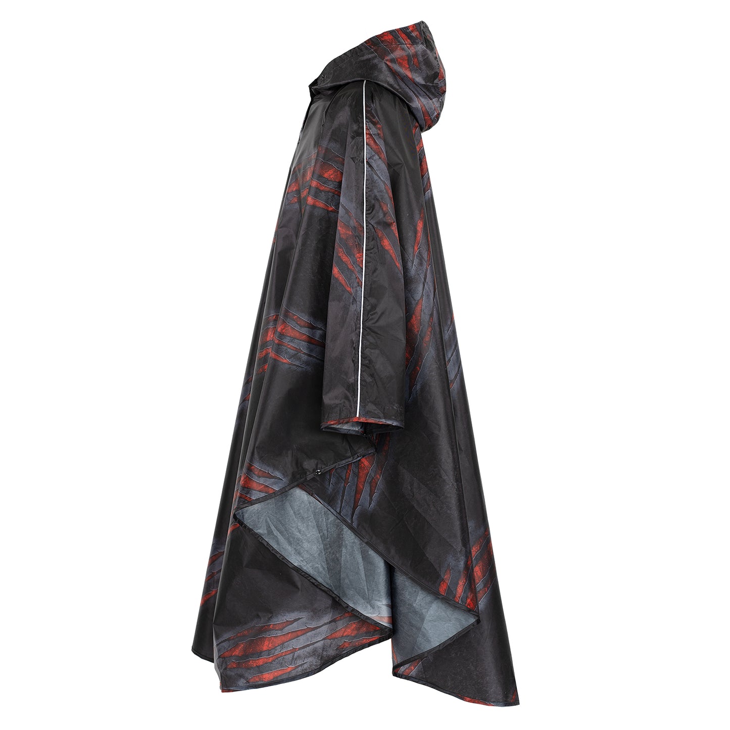 Outdoor pláštěnka pončo Láva vel. L (150 -170 cm)