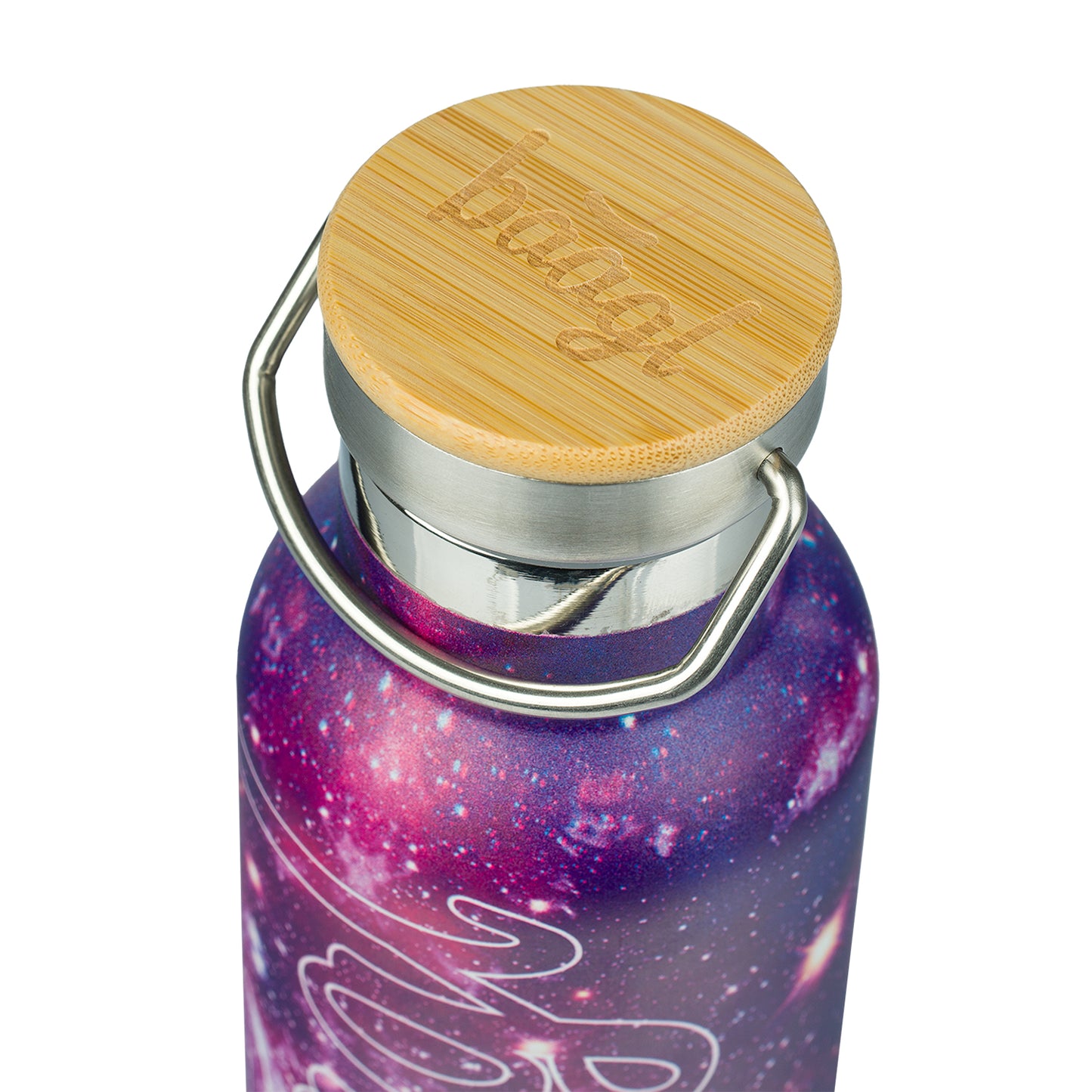 Termoláhev s bambusovým víčkem Galaxy, 500 ml