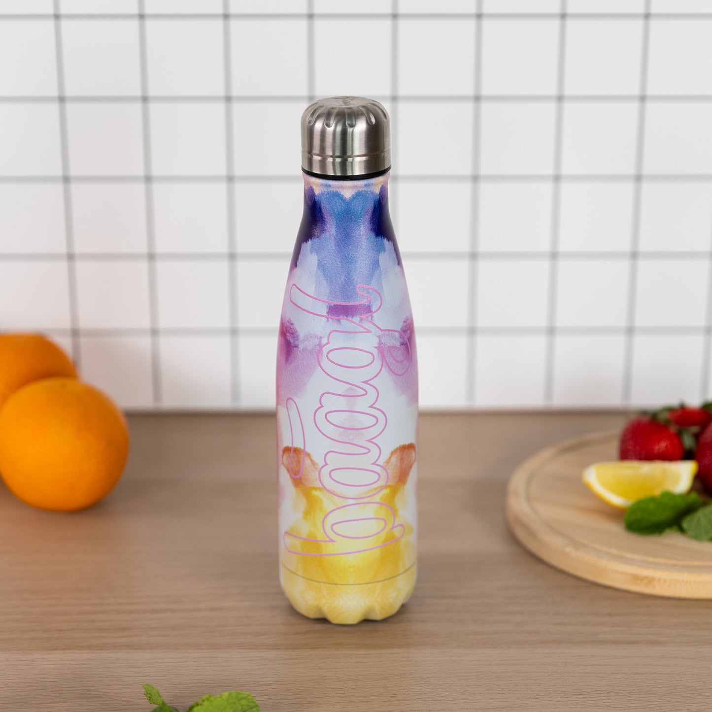 Termoláhev s kovovým víčkem Painting, 500 ml