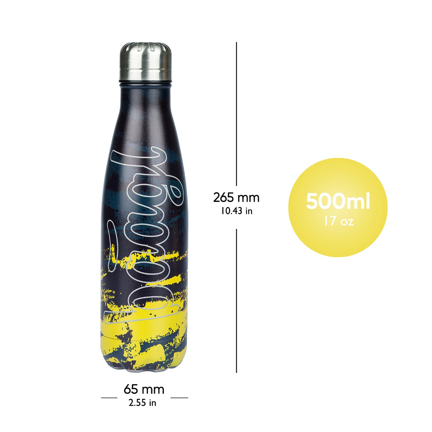 Termoláhev s kovovým víčkem Dune, 500 ml