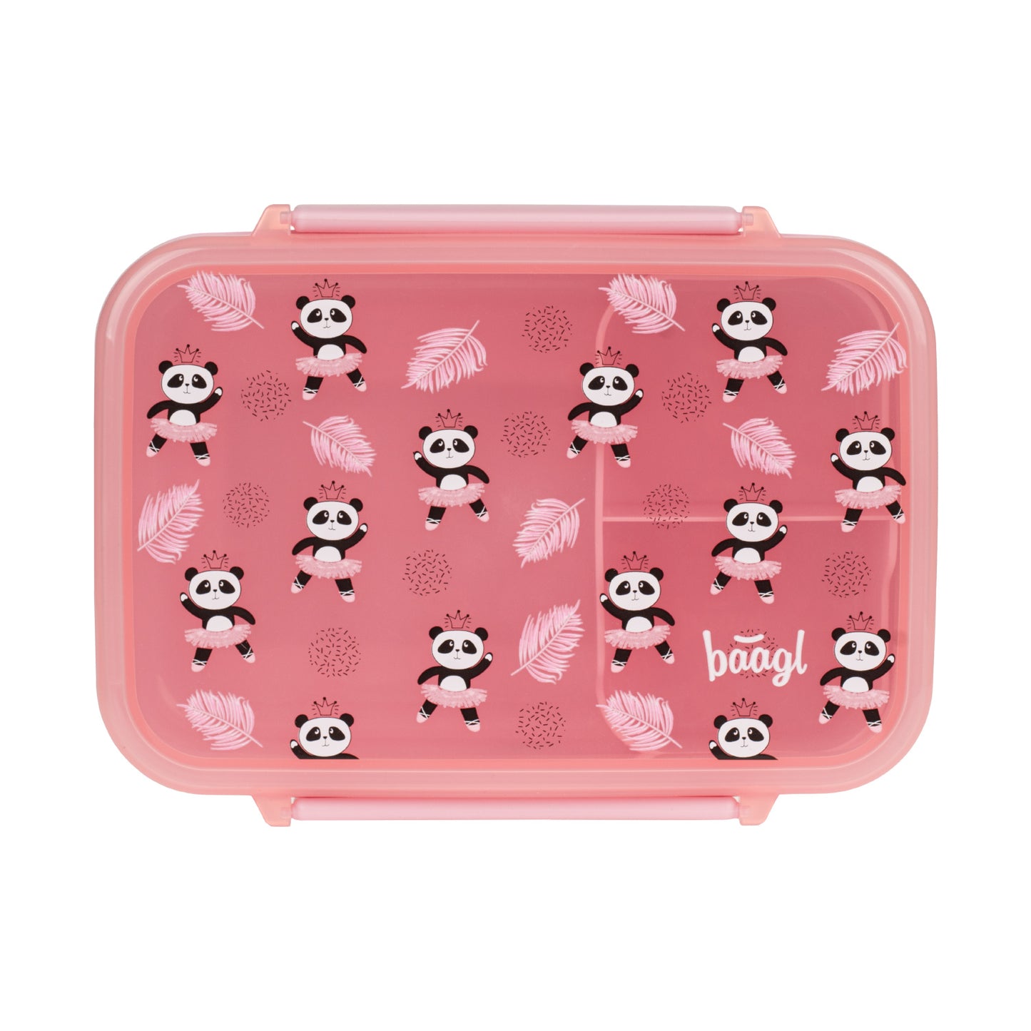 Box na svačinu s přihrádkami Panda