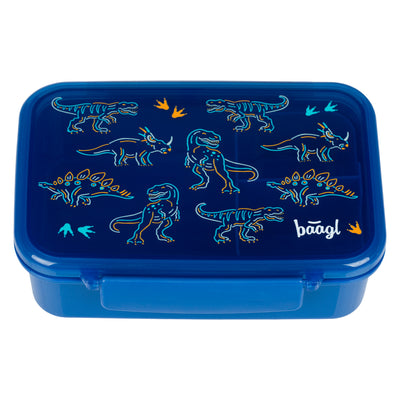 Box na svačinu s přihrádkami Dino