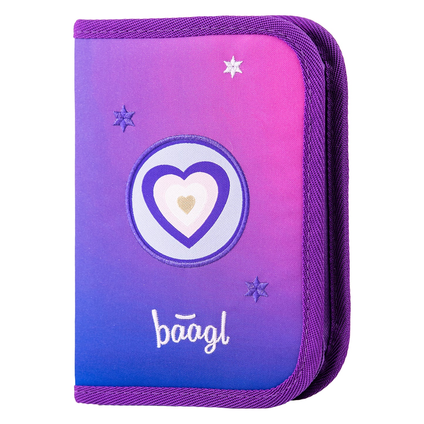 Školní penál jednopatrový Srdce