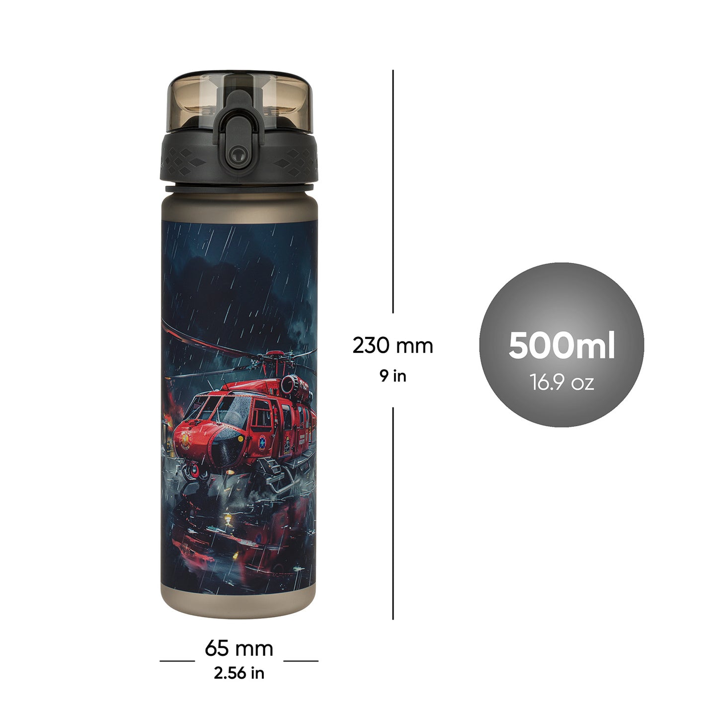 Tritanová láhev na pití Záchranáři, 500 ml