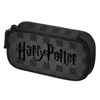 Školní penál etue Harry Potter Bradavice černý