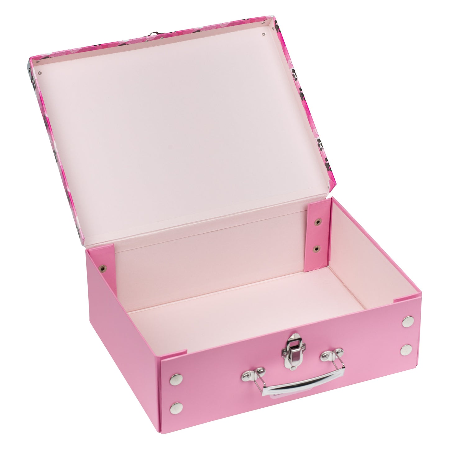 Skládací školní kufřík Tlapky s kováním