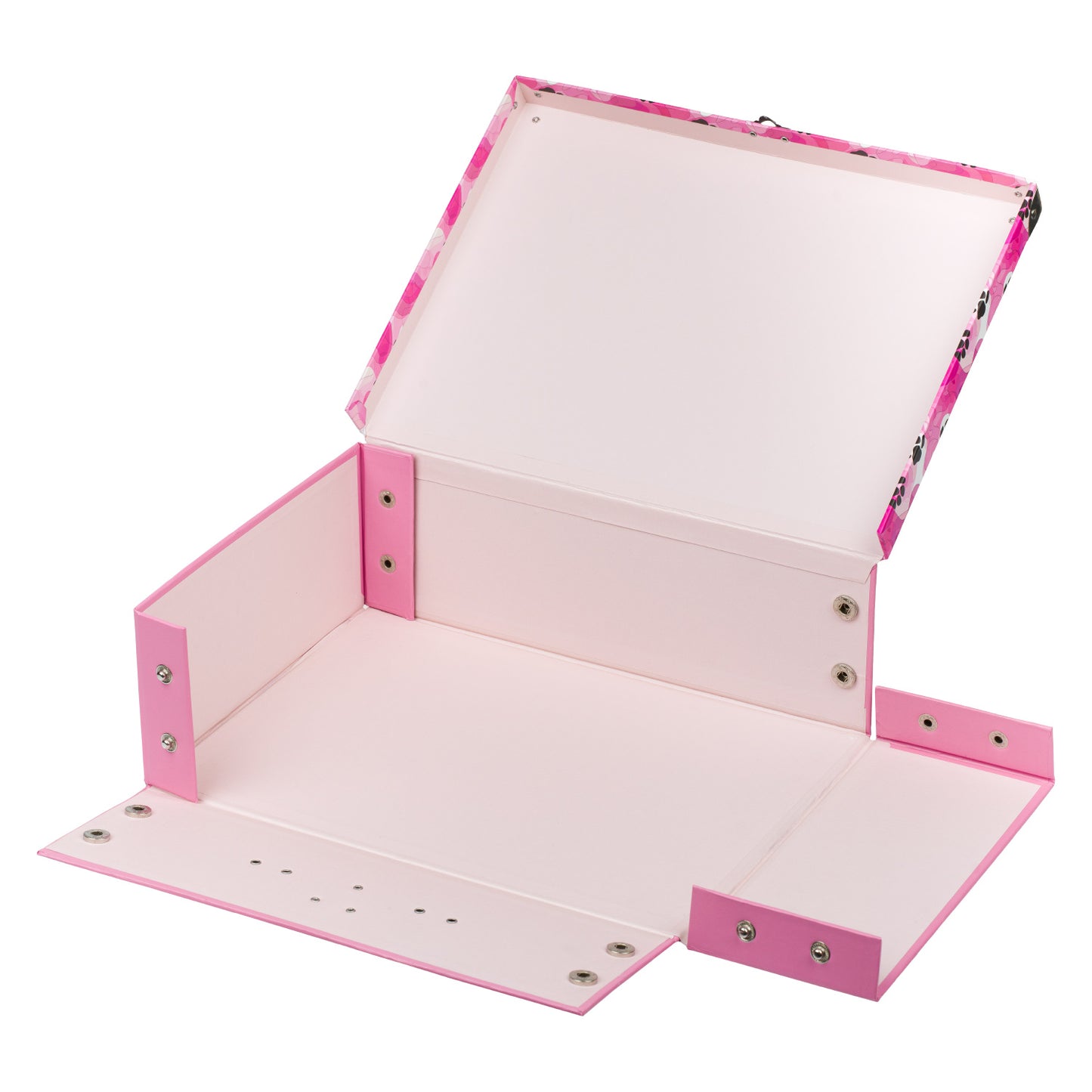 Skládací školní kufřík Tlapky s kováním