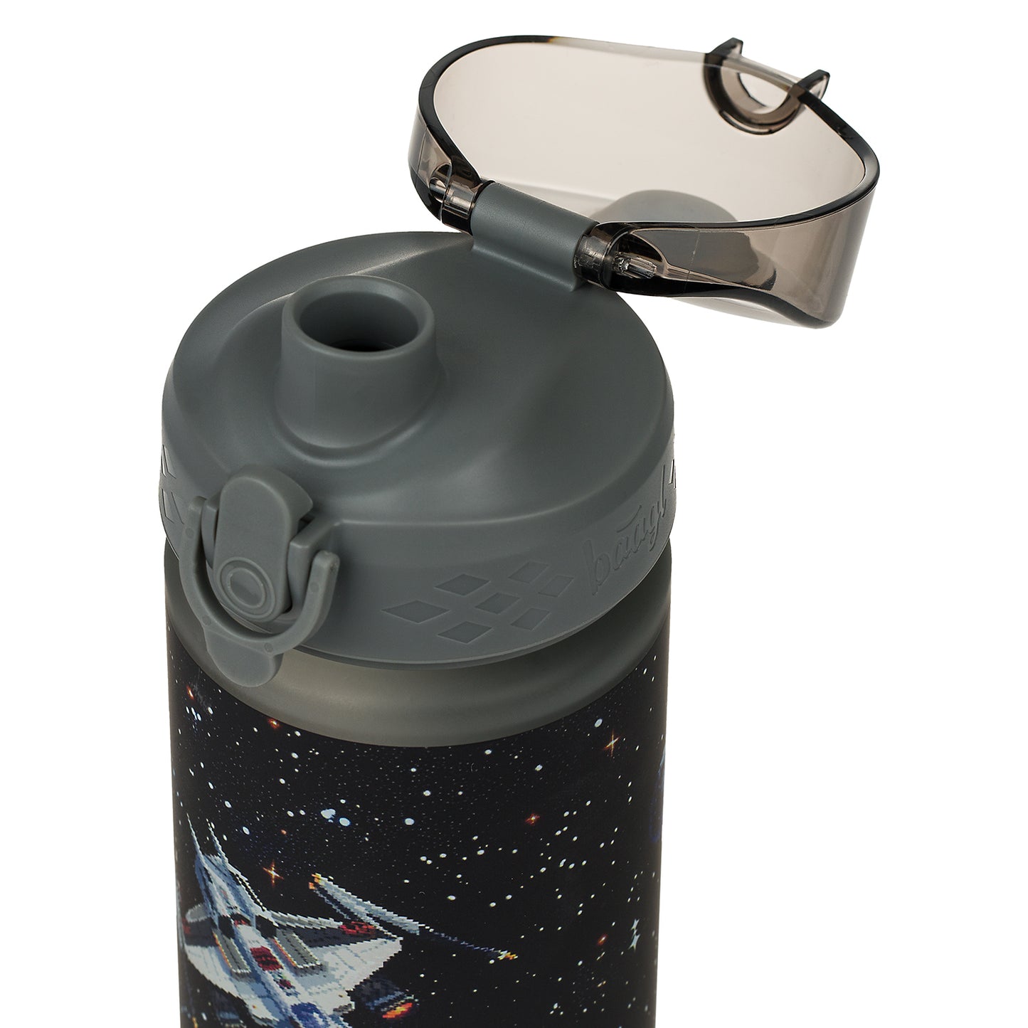 Tritanová láhev na pití Pixel Space, 500 ml