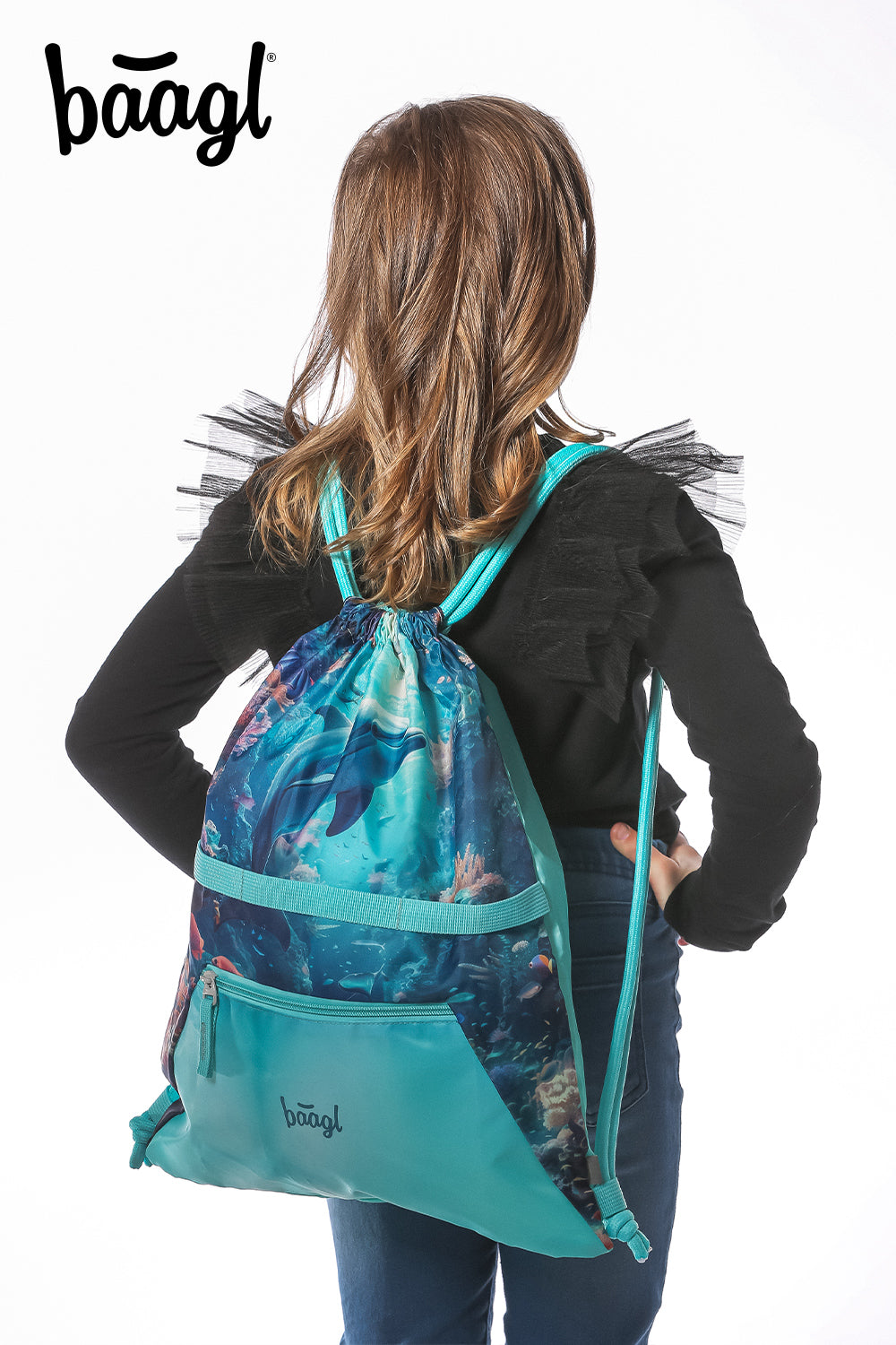 Sáček s kapsou Delfín