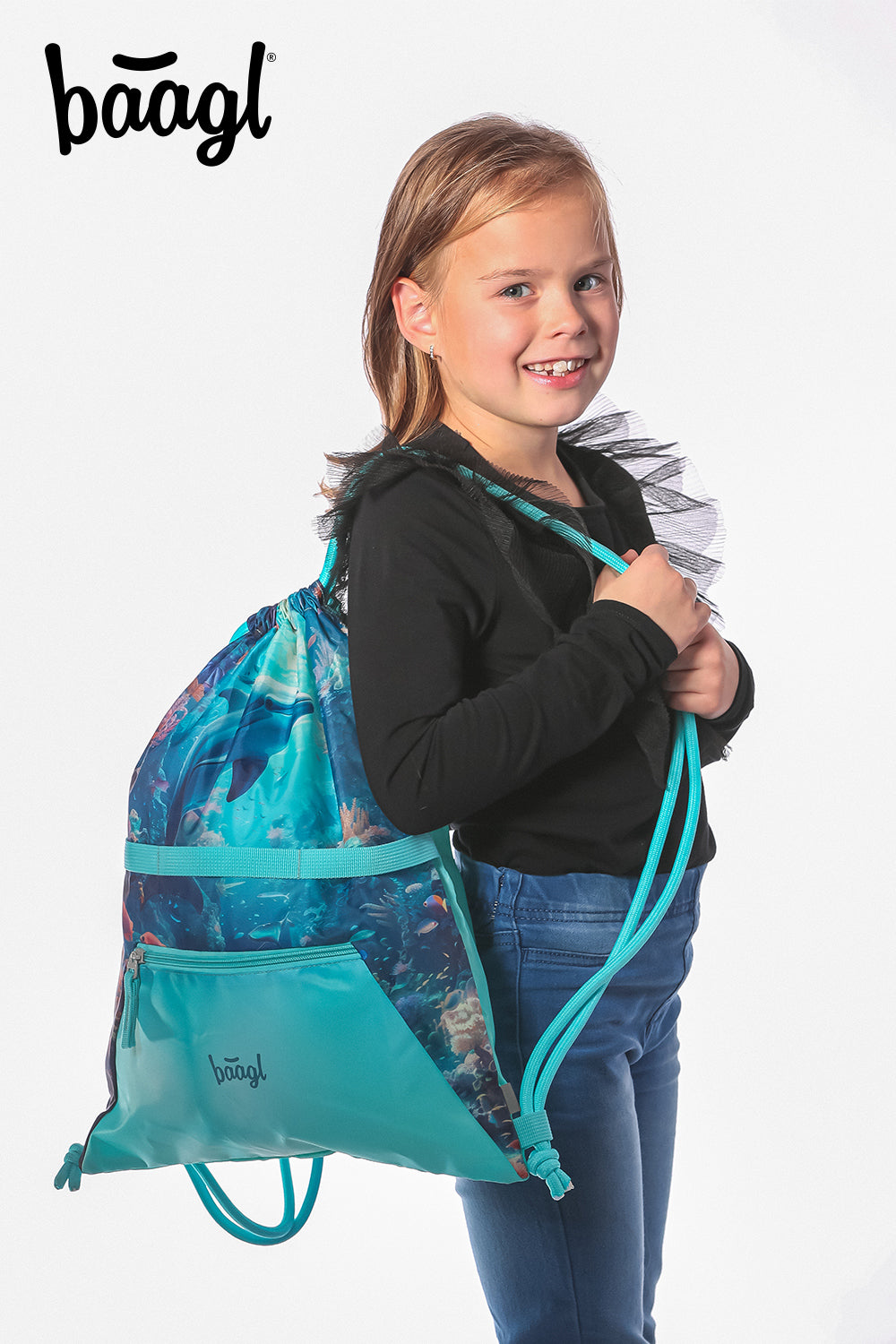 Sáček s kapsou Delfín