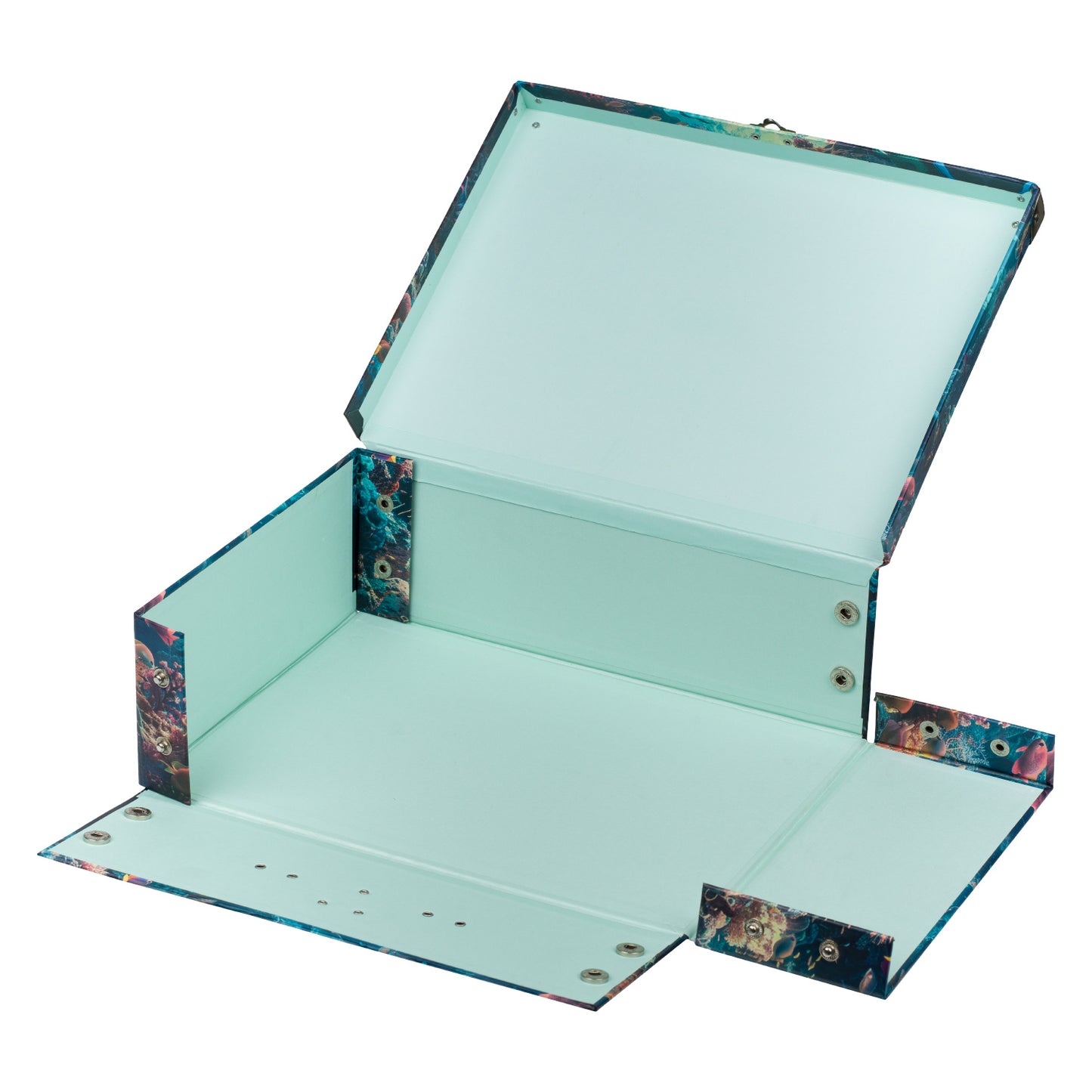 Skládací školní kufřík Delfín s kováním