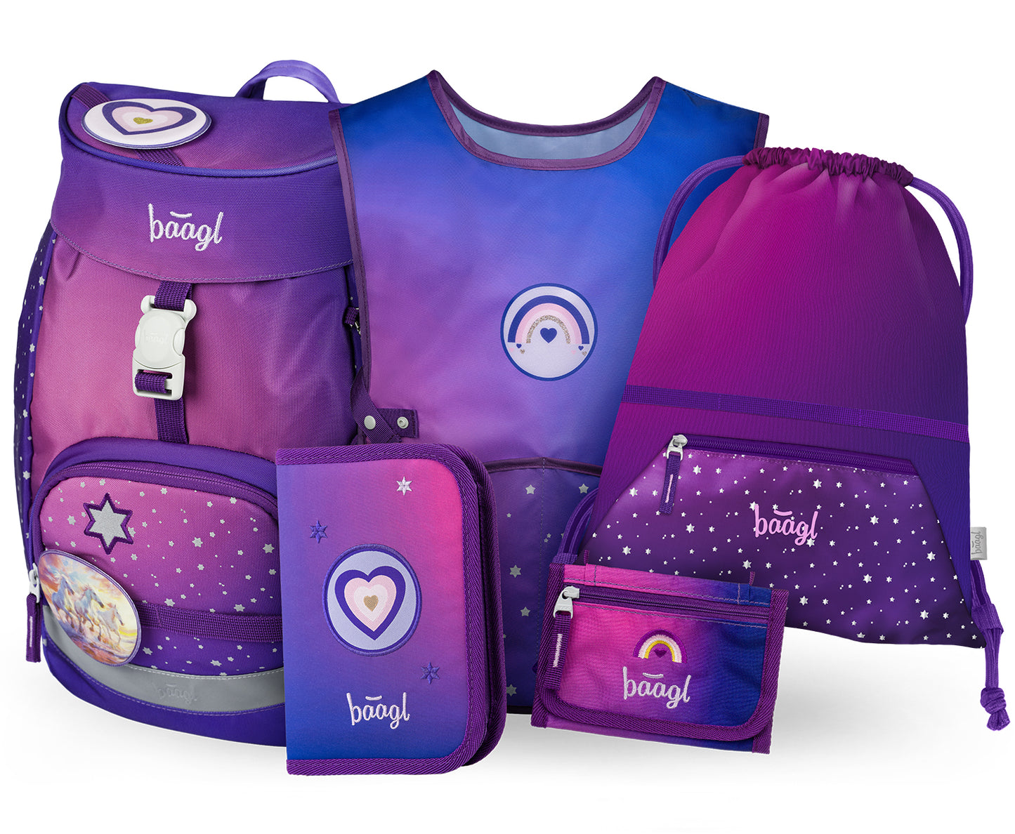 Školní set Airy Koně Srdce II