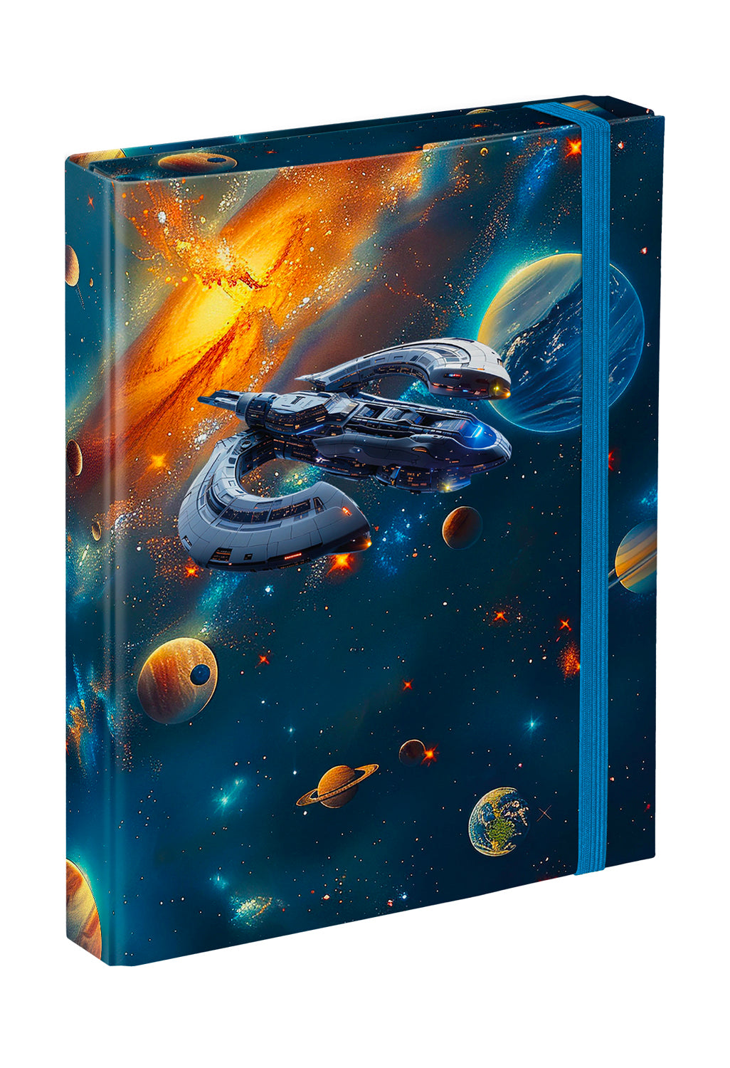 Desky na školní sešity A5 Vesmír
