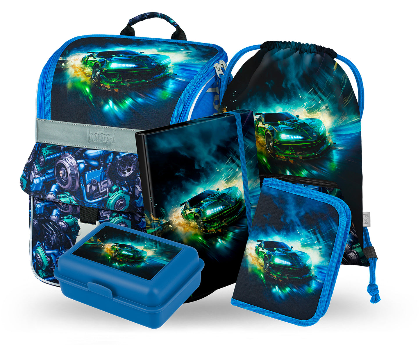 Školní set Zippy Závodní auto II