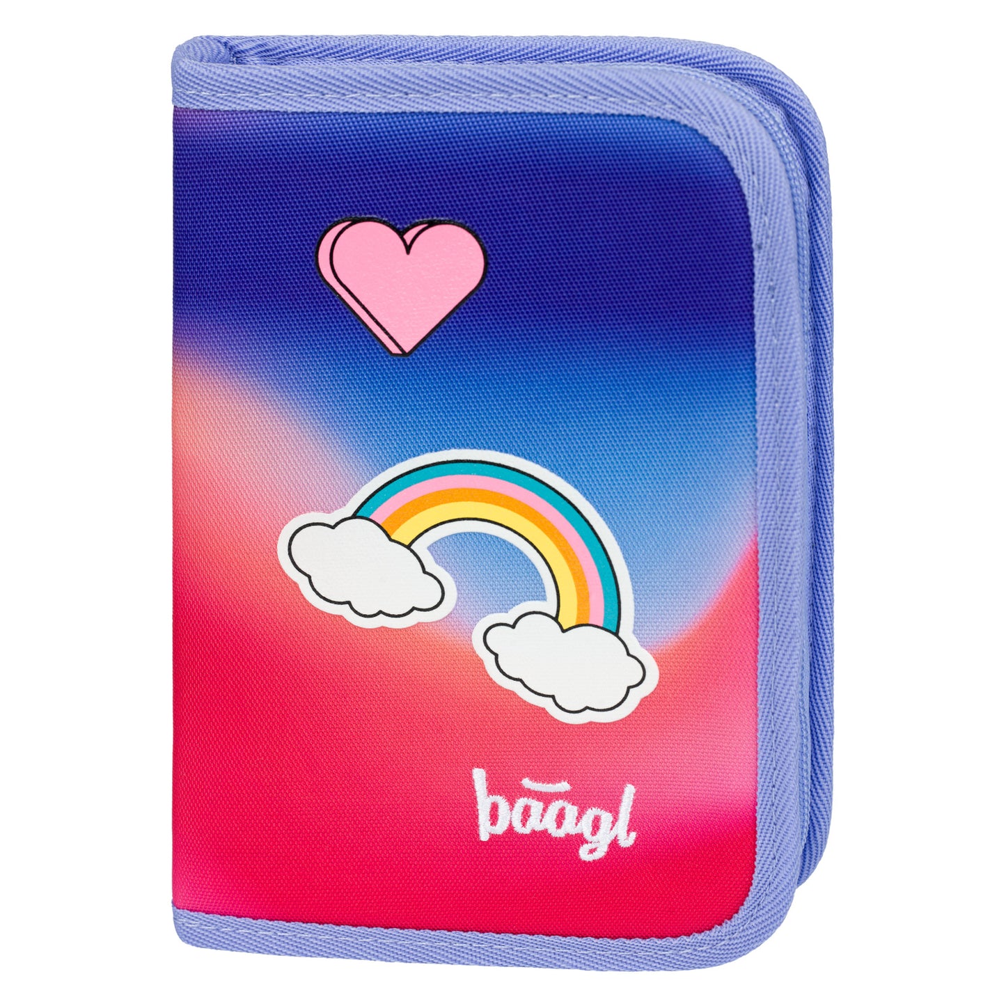 Školní set Airy  Duha červený II