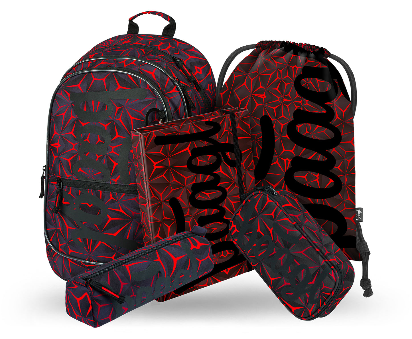 Školní set Core Red Polygon II