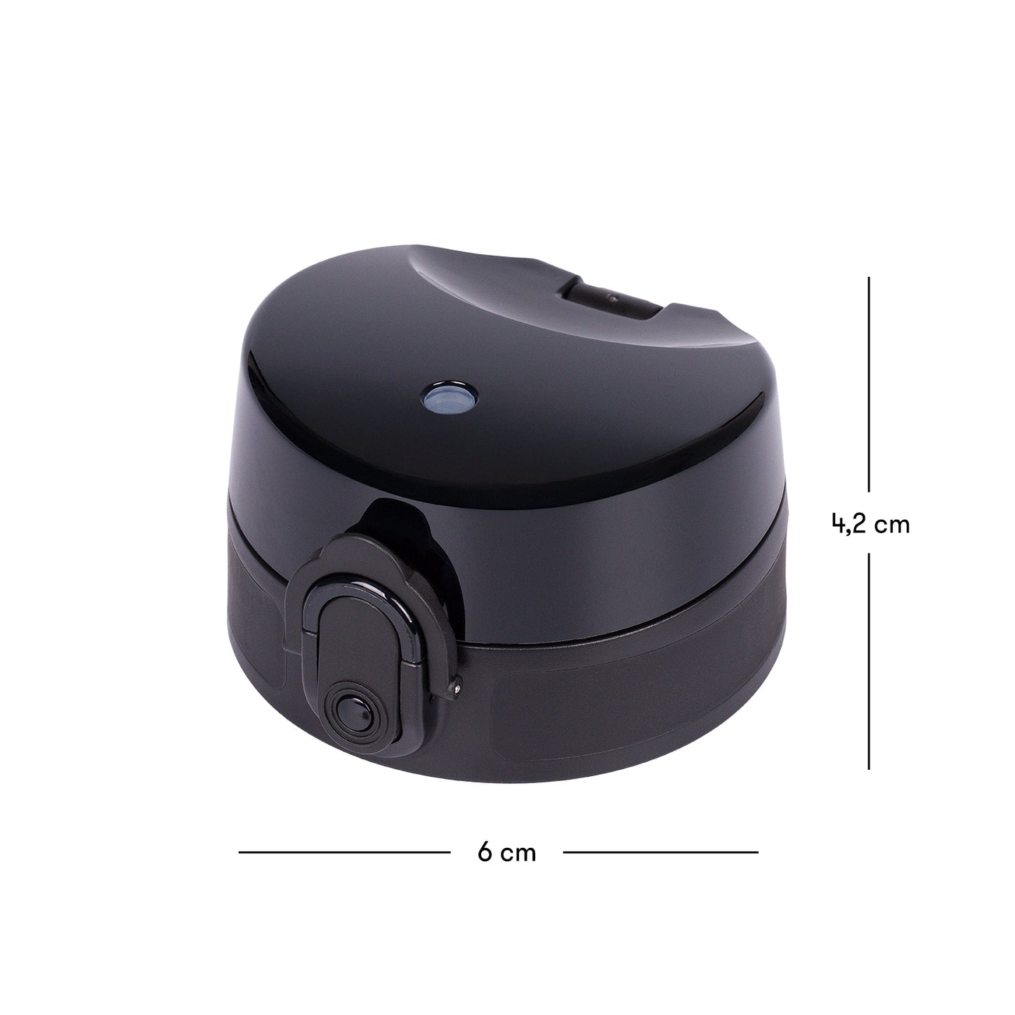 Náhradní víčko k tritanové láhvi 500 ml černé