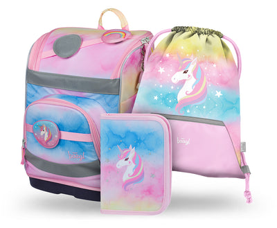 Školní set Zippy Plus Rainbow Unicorn