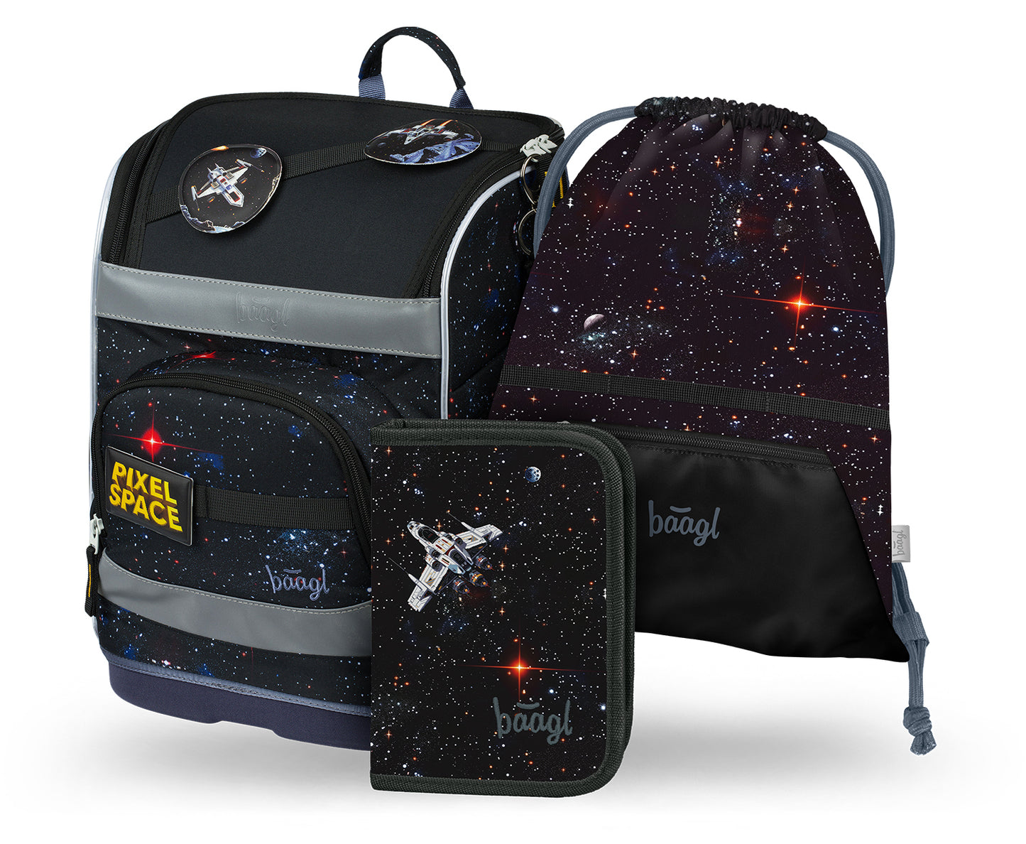 Školní set Zippy Plus Pixel Space