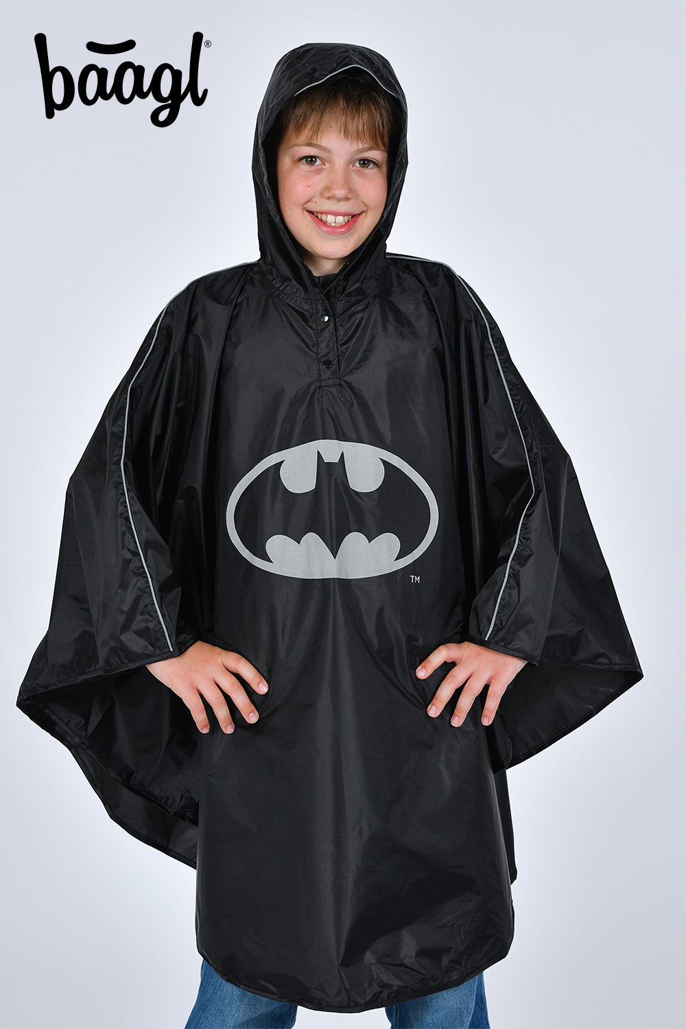 Outdoor pláštěnka pončo Batman Logo vel. XL (170 -190 cm)