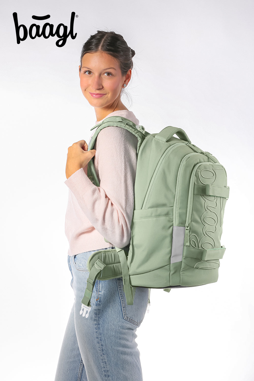 Školní batoh Skate Max Mentol