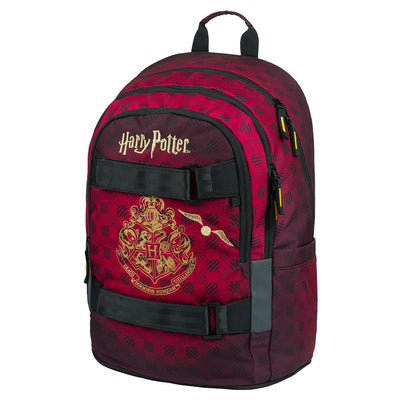 Školní batoh Skate Harry Potter Bradavice vínový