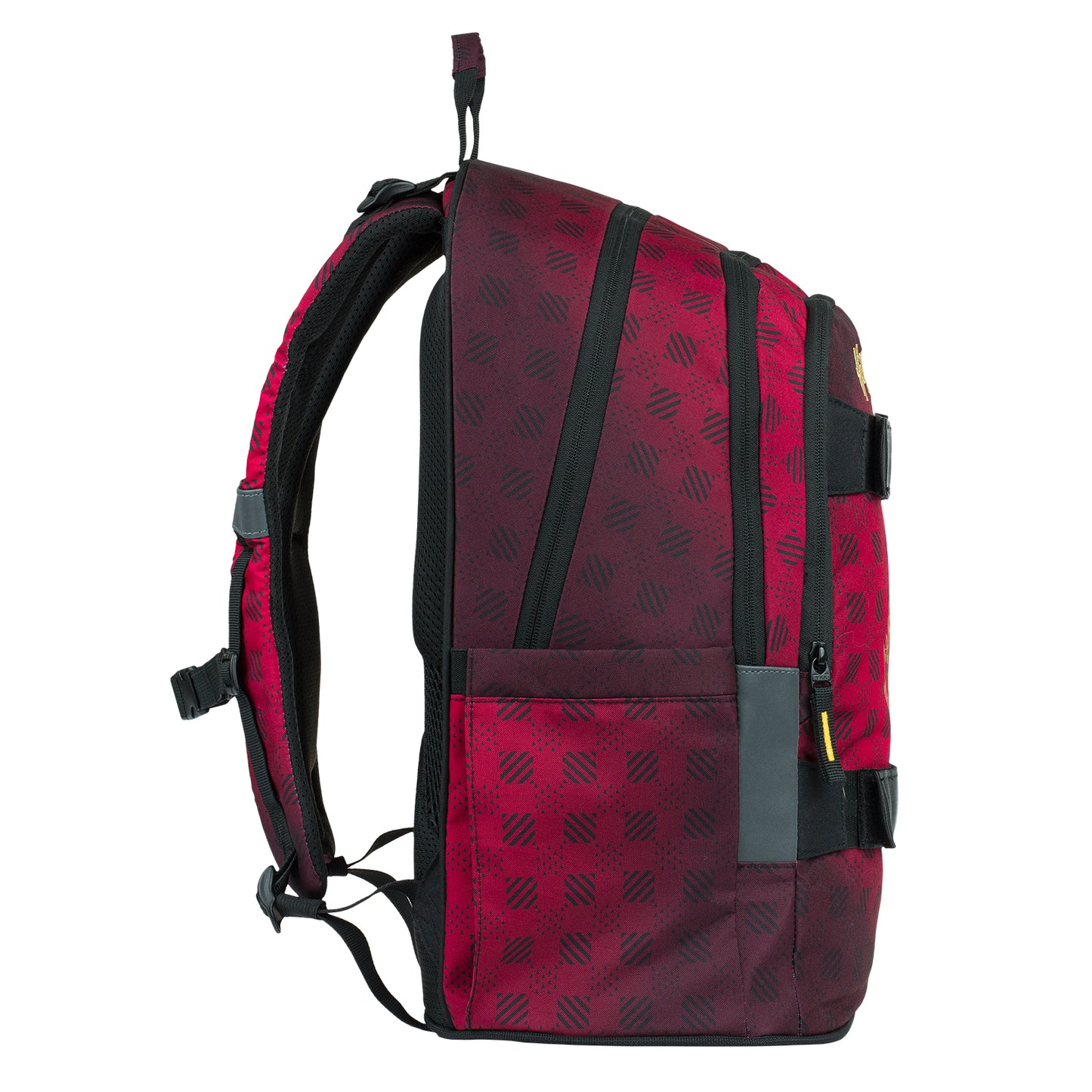 Školní batoh Skate Harry Potter Bradavice vínový